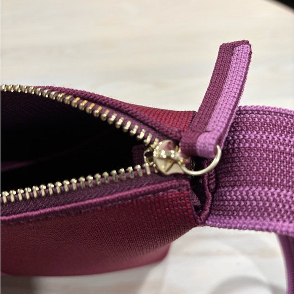 Rothy’s Casual Crossbody in Plum Stripe - Picture 3 of 7